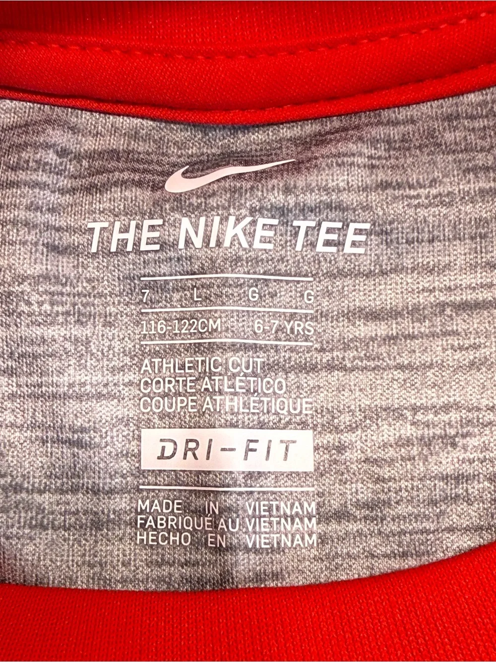 Boys Nike Dri-FIT Shirt Bundle Size L (6-7Y) Athletic Tees - Picture 4 of 7
